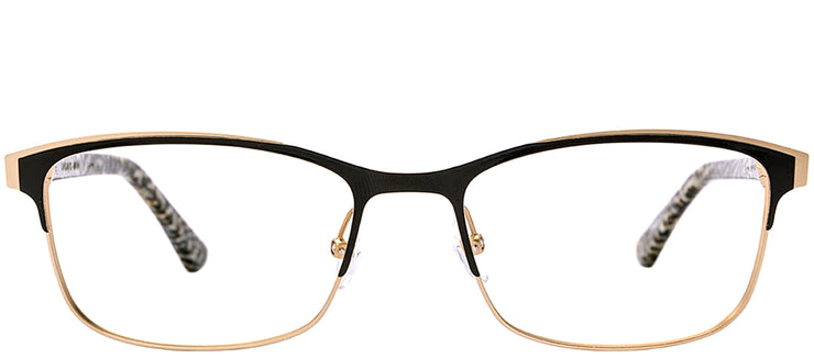 Etnia Barcelona ET Dunkerque BKGD Rectangle Metal Gold Eyeglasses with Demo Lens