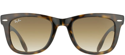 Ray-Ban RB 4105 710/51 Wayfarer Plastic Tortoise/ Havana Sunglasses with Crystal Brown Gradient Lens
