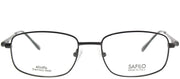 Elasta EL 7193N JVX Rectangle Metal Grey Eyeglasses with Demo Lens