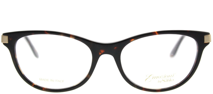 Emozioni EM 4047 2IK Cat-Eye Plastic Tortoise/ Havana Eyeglasses with Demo Lens