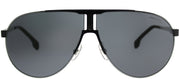 Carrera CA Carrera1005 TI7 Aviator Metal Ruthenium/ Gunmetal Sunglasses with Grey Lens