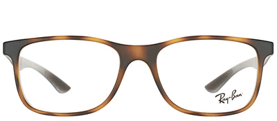 Ray-Ban RX 8903 5200 Square Plastic Tortoise/ Havana Eyeglasses with Demo Lens