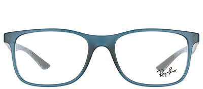 Ray-Ban RX 8903 5262 Square Plastic Blue Eyeglasses with Demo Lens