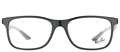 Ray-Ban RX 8903 5681 Square Plastic Black Eyeglasses with Demo Lens