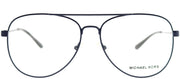 Michael Kors Procida MK 3019 1214 Aviator Metal Blue Eyeglasses with Demo Lens
