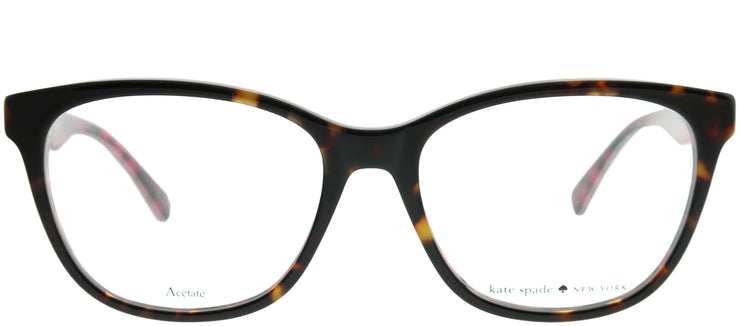 Kate Spade KS Atalina 2VM Rectangle Plastic Tortoise/ Havana Eyeglasses with Demo Lens