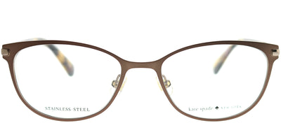 Kate Spade KS Jabria WR9 Cat-Eye Metal Brown Eyeglasses with Demo Lens