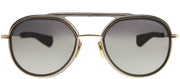 Dita Spacecraft DT 19017-C-GRY-GLD Aviator Metal Grey Sunglasses with Milky Gold Flash AR Lens
