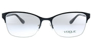 Vogue Eyewear VO 4050 352 Butterfly Metal Black Eyeglasses with Demo Lens