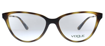 Vogue Eyewear VO 5258 W656 Cat-Eye Plastic Havana Eyeglasses with Demo Lens