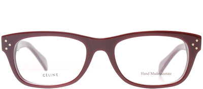 Celine CL 41323 LHF Rectangle Plastic Burgundy/ Red Eyeglasses with Demo Lens