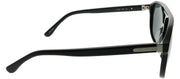 Chesterfield CH 04S 0807 Aviator Plastic Black Sunglasses with Grey Polarized Lens