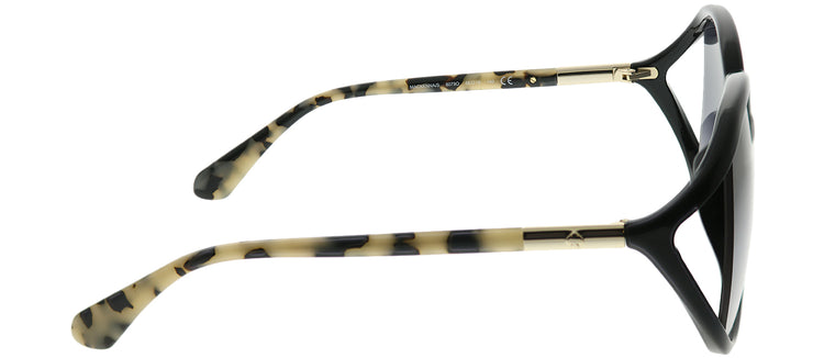 Kate Spade KS Mackenna 807 9O Round Plastic Black Sunglasses with Grey Gradient Lens