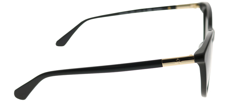 Kate Spade KS Janalynn 807 WJ Cat-Eye Plastic Black Sunglasses with Grey Polarized Lens