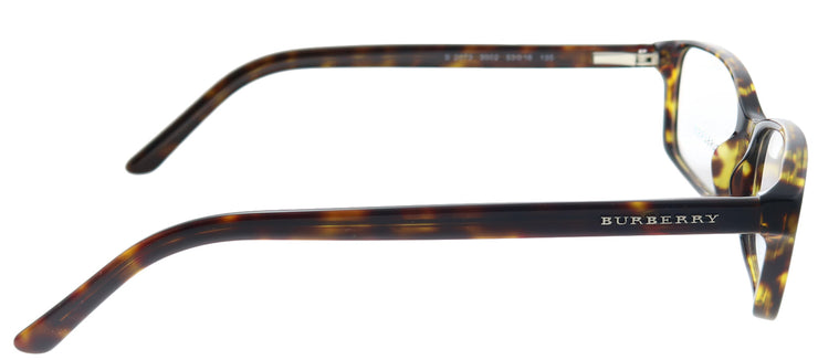 Burberry BE 2073 3002 Rectangle Plastic Tortoise/ Havana Eyeglasses with Demo Lens