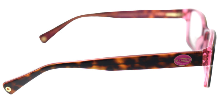 Coach Brooklyn HC 6040 5115 Rectangle Plastic Tortoise/ Havana Eyeglasses with Demo Lens