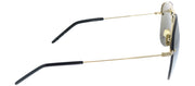 Saint Laurent Classic SL 11 M 004 Aviator Metal Gold Sunglasses with Gold Mirror Lens
