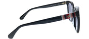 Kate Spade KS Kiya 807 Cat-Eye Plastic Black Sunglasses with Grey Gradient Lens