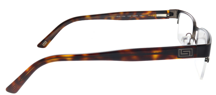 Versace VE 1184 1269 Rectangle Metal Brown Eyeglasses with Demo Lens