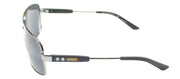 Burberry BE 3074 100387 Fashion Plastic Ruthenium/ Gunmetal Sunglasses with Grey Lens