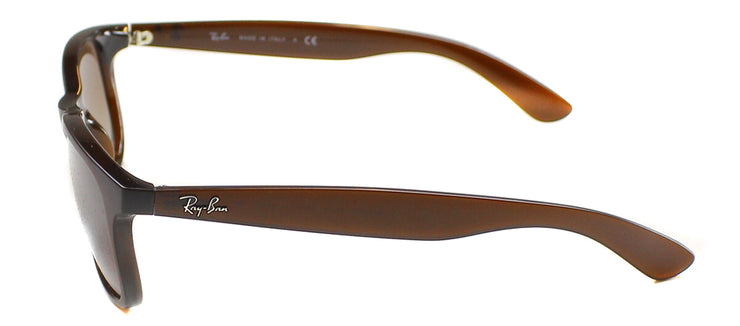 Ray-Ban Andy RB 4202 607313 Wayfarer Plastic Brown Sunglasses with Brown Gradient Lens