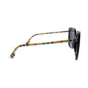 Burberry Caroll BE 4323 38538G Black Plastic Square Sunglasses Black Gradient Lens
