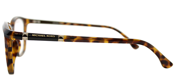 Michael Kors MK 839 240 Fashion Plastic Tortoise/ Havana Eyeglasses with Demo Lens