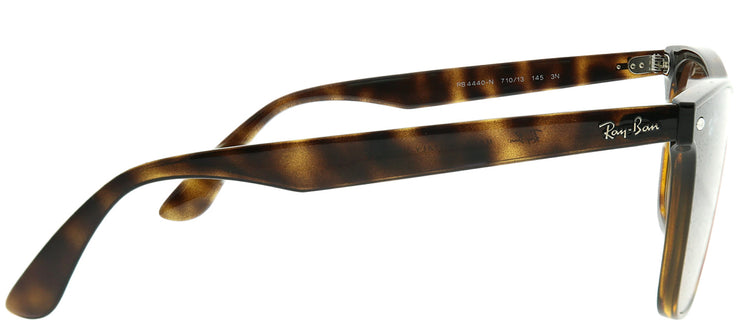 Ray-Ban Blaze Wayfarer RB 4440N 710/13 Wayfarer Plastic Tortoise/ Havana Sunglasses with Brown Gradient Lens