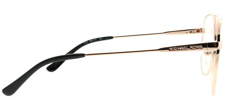 Michael Kors Procida MK 3019 1116 Aviator Metal Gold Eyeglasses with Demo Lens