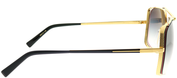Dita Midnight Special DT DRX-2010-L-GLD-BLK Aviator Metal Gold Sunglasses with Gold Flash Gradient AR Lens