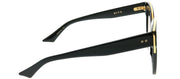 Dita Day Tripper DT 22031-A-BLK-GLD Square Plastic Black Sunglasses with Dark Grey Gradient AR Lens