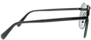 Prada PR 59US 1AB5S0 Square Metal Black Sunglasses with Grey Lens