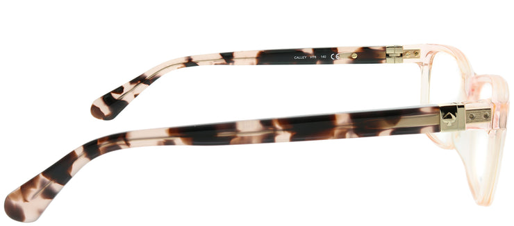Kate Spade KS Calley HT8 Rectangle Plastic Pink Eyeglasses with Demo Lens