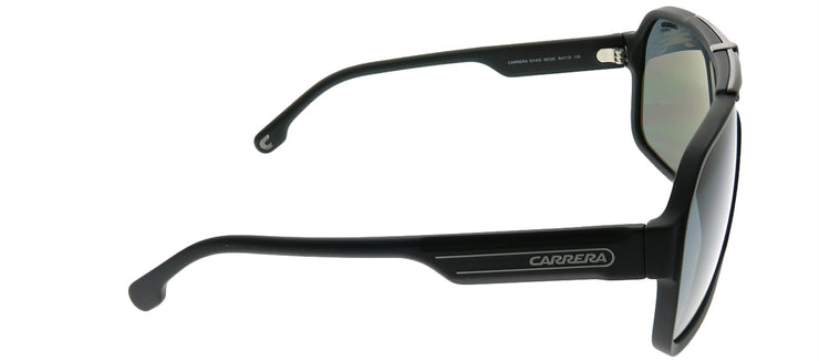 Carrera CA Carrera1014 003 2K Aviator Plastic Black Sunglasses with Grey Lens